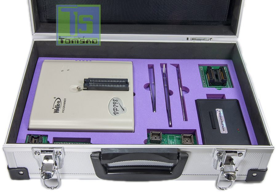 walizka programatory do elektroniki samochodowej
